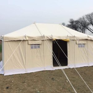 NGO Standard Relief Tent | UN-Style Humanitarian Shelter with Shade